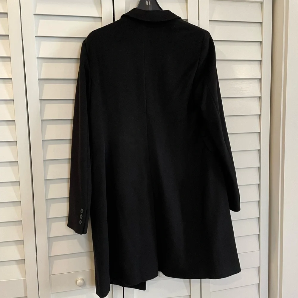 MaxMara Studio Virgin Wool Classic Coat - Picture 2 of 8